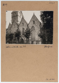 Vorschaubild Herford: Johanniskirche von Südosten